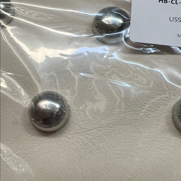 Clare V Lune Cream Studded Shoulder Bag - New in Packaging Never Opened - Picture 6 of 17